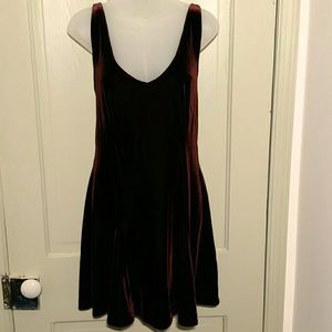 Victoria Secret Burgundy Velvety Tank Dress